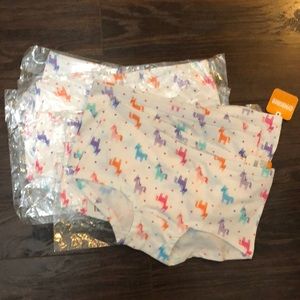 New Gymboree Size 10/12 Unicorn Panties